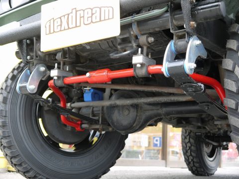 flexdream さいたま北店　ジムニー　カスタム　LINE-X　マーテルギア　デーモン (6)